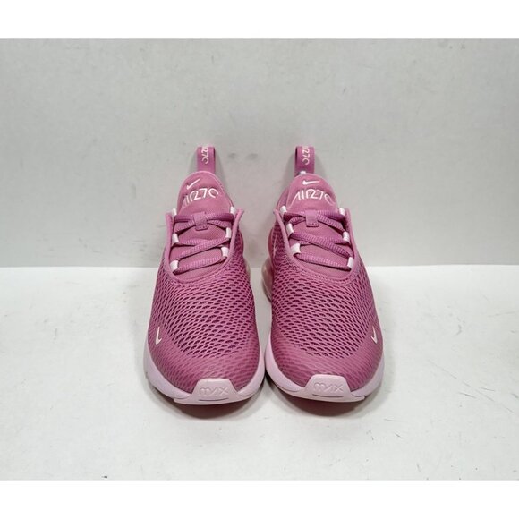 Nike Air Max 270 Shoes Kids Size 1Y Pink Mesh Sneakers Youth HQ1555-646 - Picture 2 of 8